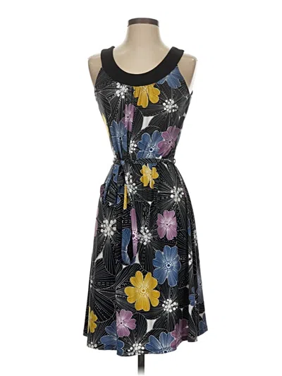 Pre-owned Alfani Casual Dress In Black