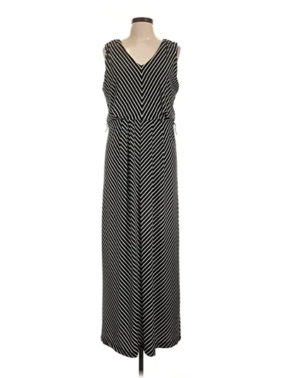 Pre-owned Alfani Casual Dress In Black