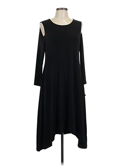 Pre-owned Alfani Casual Dress In Black