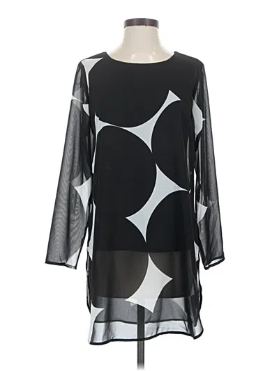 Pre-owned Alfani Casual Dress In Black