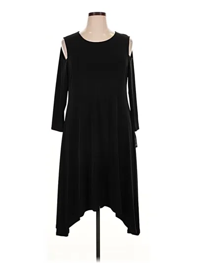 Pre-owned Alfani Casual Dress In Black