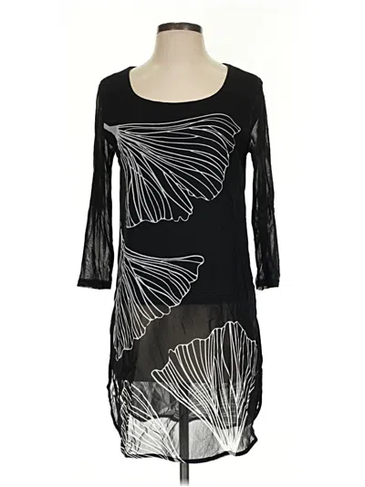 Pre-owned Alfani Casual Dress In Black