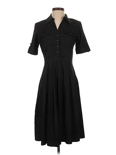 Pre-owned Alfani Casual Dress In Black