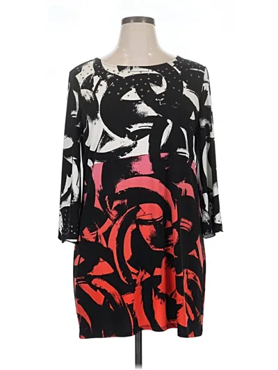 Pre-owned Alfani Casual Dress In Black