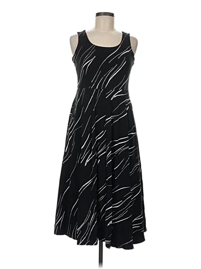Pre-owned Alfani Casual Dress In Black