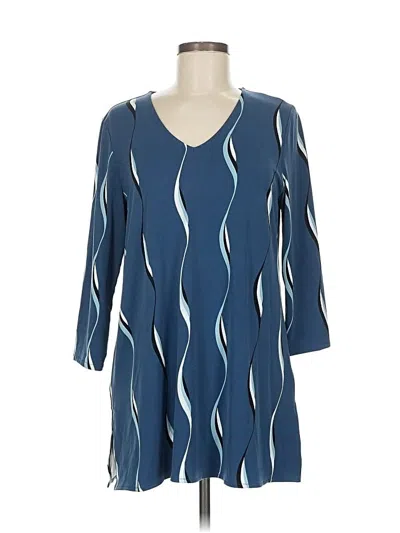 Pre-owned Alfani Casual Dress In Blue