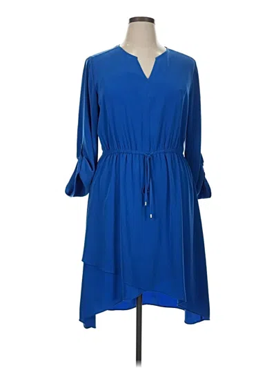 Pre-owned Alfani Casual Dress In Blue
