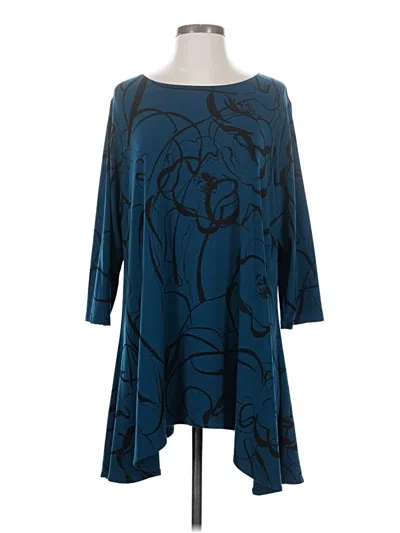 Pre-owned Alfani Casual Dress In Blue
