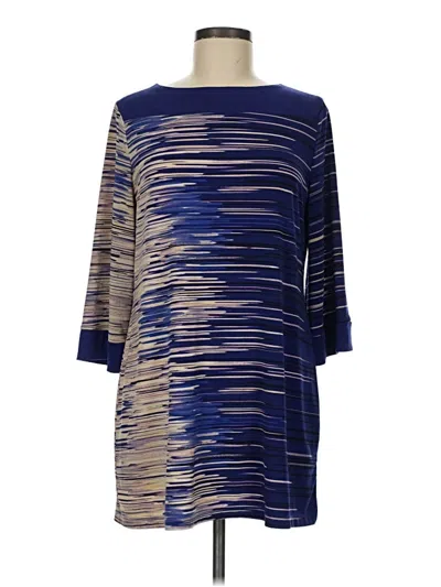 Pre-owned Alfani Casual Dress In Blue