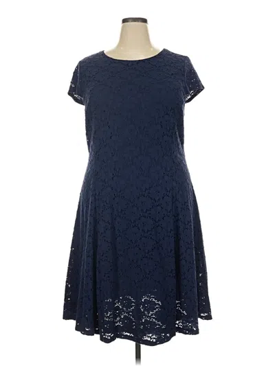 Pre-owned Alfani Casual Dress In Blue
