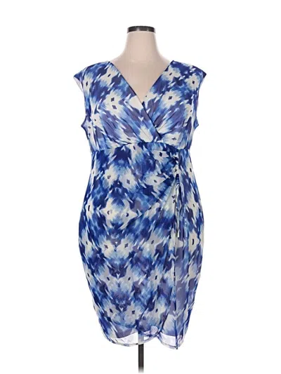 Pre-owned Alfani Casual Dress In Blue