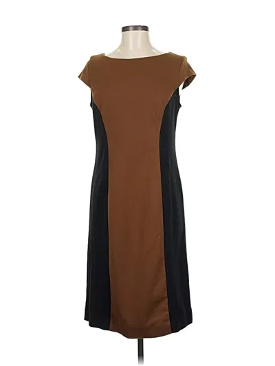 Pre-owned Alfani Casual Dress In Brown