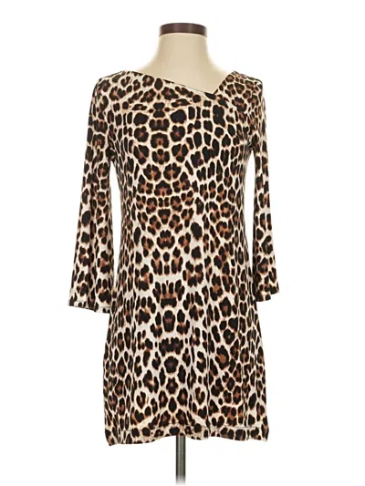 Pre-owned Alfani Casual Dress In Brown