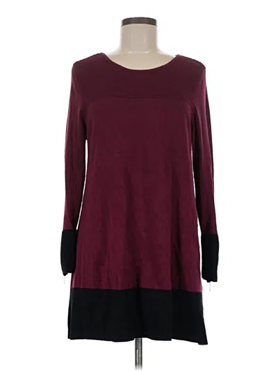 Pre-owned Alfani Casual Dress In Burgundy