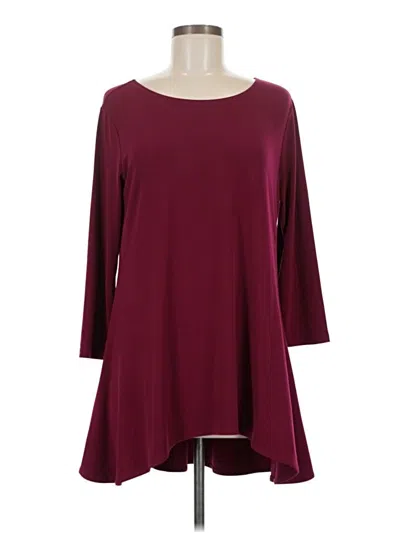 Pre-owned Alfani Casual Dress In Burgundy
