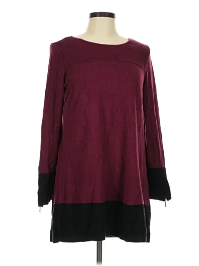 Pre-owned Alfani Casual Dress In Burgundy