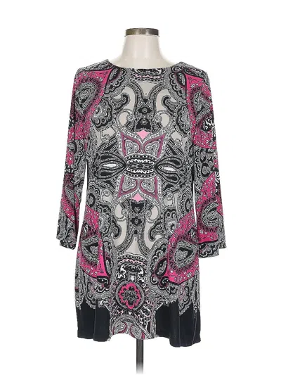 Pre-owned Alfani Casual Dress In Gray