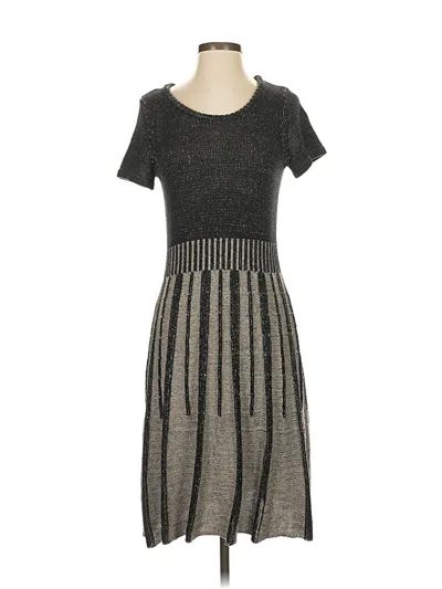 Pre-owned Alfani Casual Dress In Gray