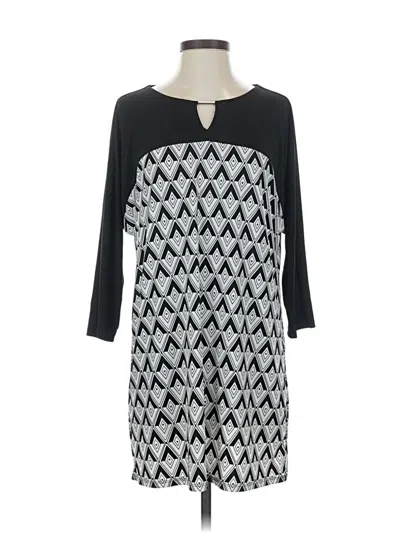 Pre-owned Alfani Casual Dress In Gray