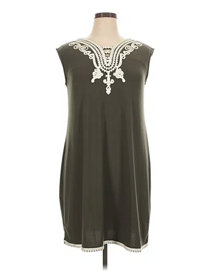 Pre-owned Alfani Casual Dress In Gray