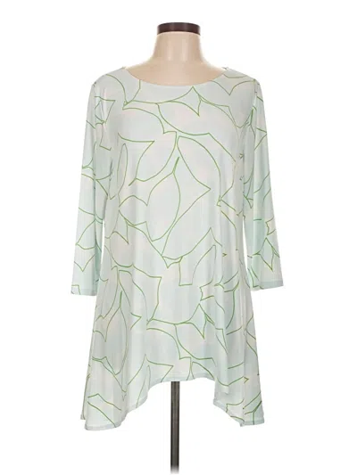 Pre-owned Alfani Casual Dress In Green
