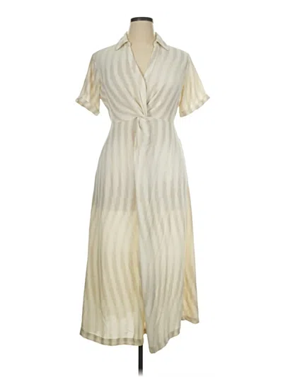 Pre-owned Alfani Casual Dress In Ivory