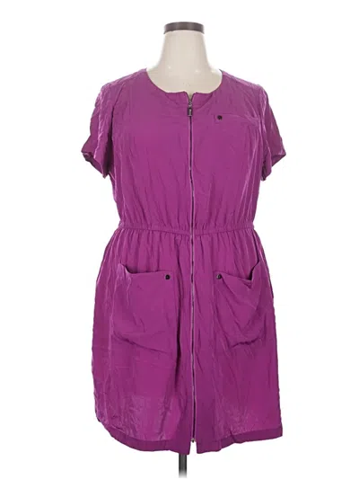 Pre-owned Alfani Casual Dress In Purple