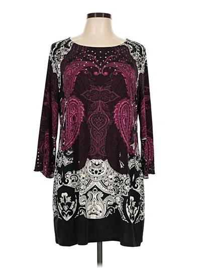Pre-owned Alfani Casual Dress In Purple