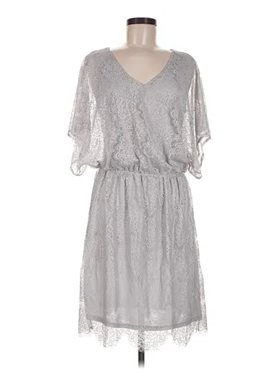 Pre-owned Alfani Casual Dress In Silver