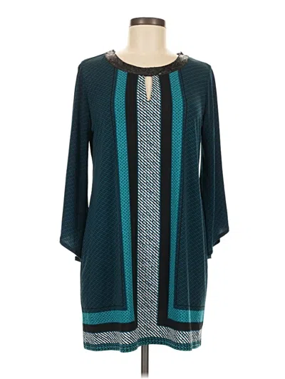 Pre-owned Alfani Casual Dress In Teal
