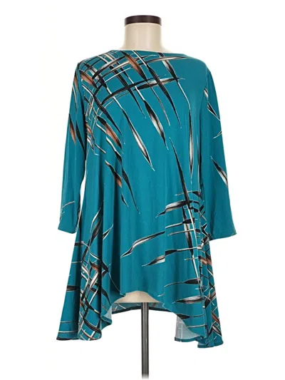 Pre-owned Alfani Casual Dress In Teal