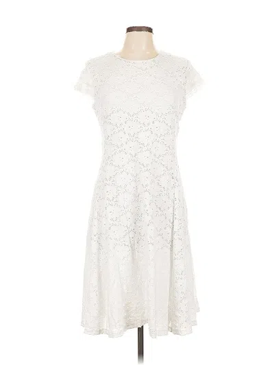 Pre-owned Alfani Casual Dress In White
