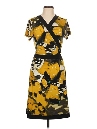 Pre-owned Alfani Casual Dress In Yellow