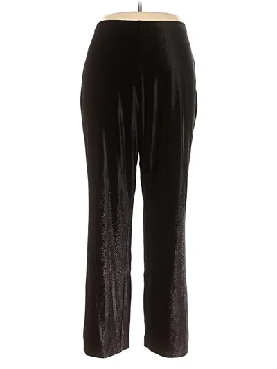 Pre-owned Alfani Casual Pants In Black