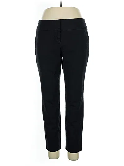 Pre-owned Alfani Casual Pants In Black