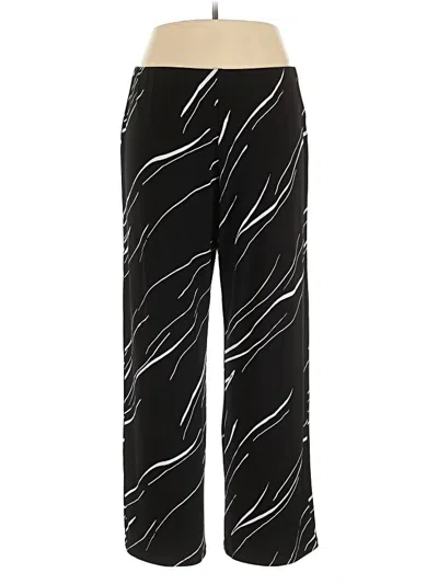 Pre-owned Alfani Casual Pants In Black