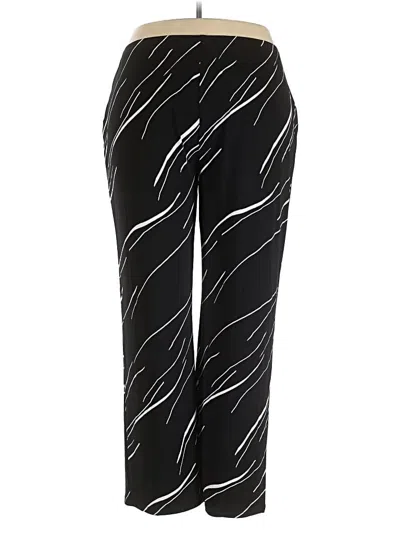 Pre-owned Alfani Casual Pants In Black