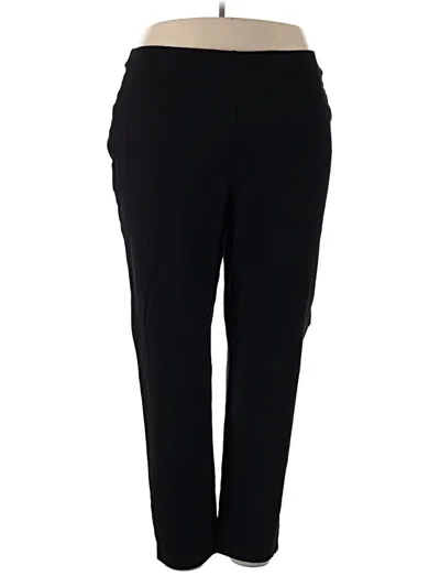 Pre-owned Alfani Casual Pants In Black
