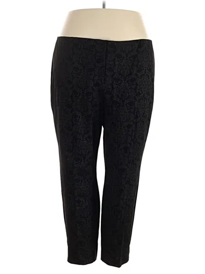 Pre-owned Alfani Casual Pants In Black