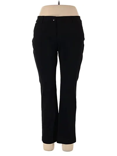 Pre-owned Alfani Casual Pants In Black