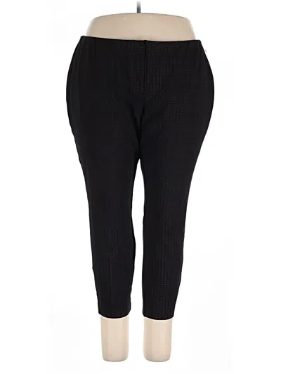 Pre-owned Alfani Casual Pants In Black