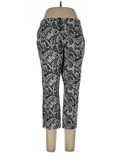 Pre-owned Alfani Casual Pants In Black