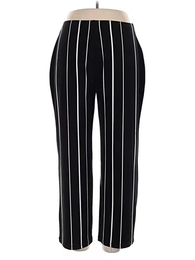 Pre-owned Alfani Casual Pants In Black