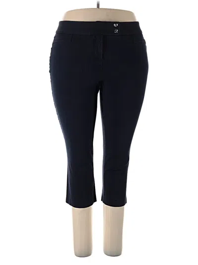Pre-owned Alfani Casual Pants In Blue