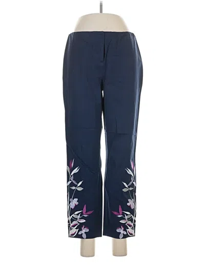 Pre-owned Alfani Casual Pants In Blue