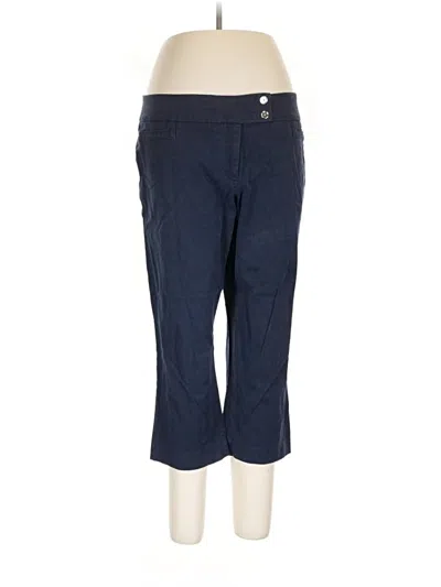 Pre-owned Alfani Casual Pants In Blue