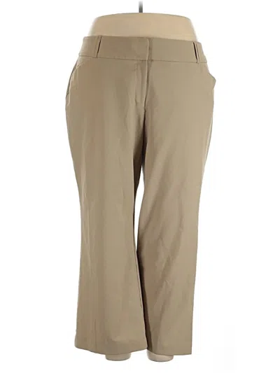 Pre-owned Alfani Casual Pants In Brown