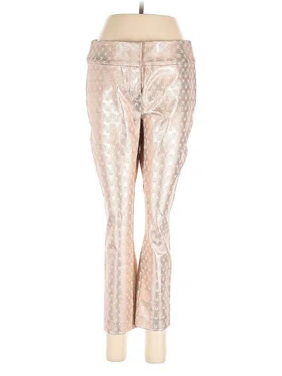 Pre-owned Alfani Casual Pants In Gold