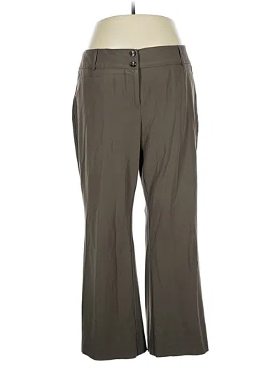 Pre-owned Alfani Casual Pants In Gray