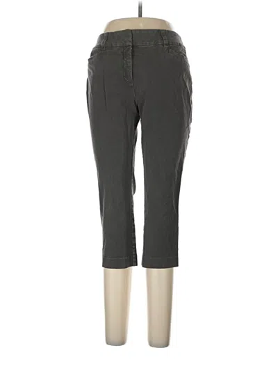 Pre-owned Alfani Casual Pants In Gray